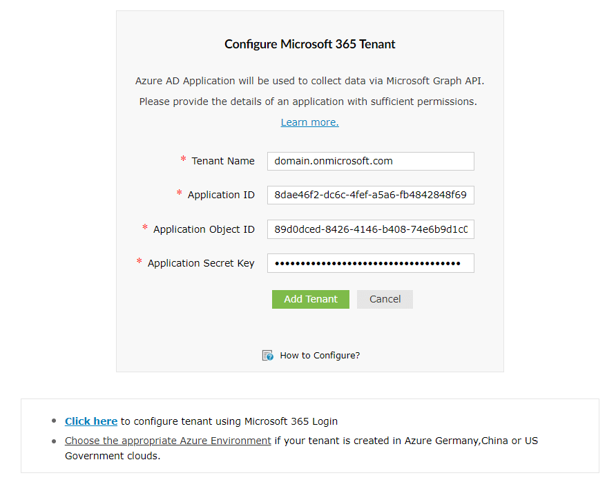 Configuring Rest API